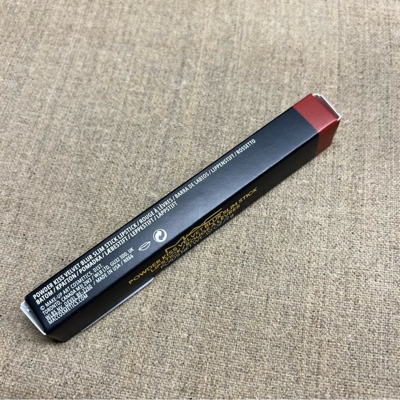 ❤️ MAC Powder Kiss Velvet Blur Slim Stick Lipstick in 876 Nice Spice - Picture 5 of 8
